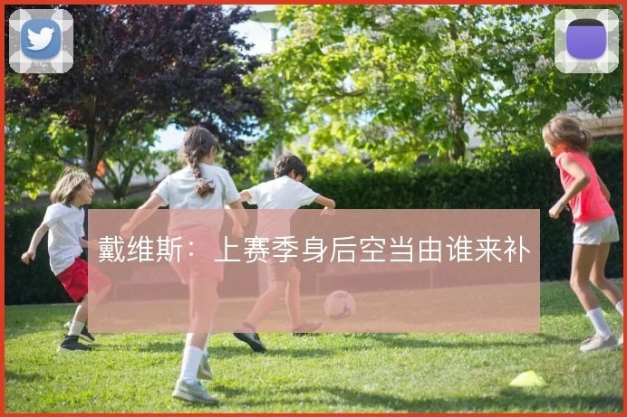 戴维斯:上赛季身后空当由谁来补